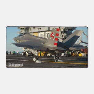 F-35C LIGHTNING II DESK MAT