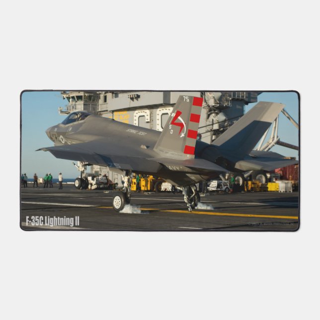 F-35C LIGHTNING II DESK MAT (Front)