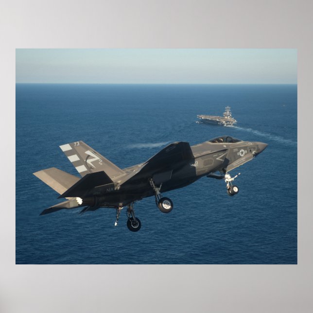 F-35C Lightning II Poster (Front)
