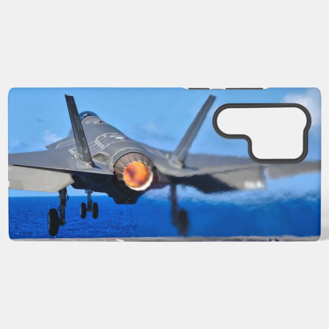 F-35C LIGHTNING II SAMSUNG GALAXY S22 ULTRA CASE (Back Horizontal)