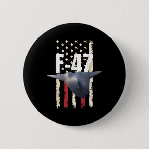 F 47 Fighter Jet F-47 Jet Fighter Aircraft - Offic 6 Cm Round Badge