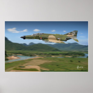 "F-4 Low Pass" Poster