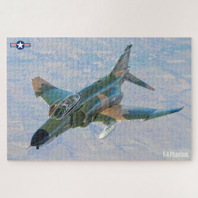 F-4 PHANTOM (20x30 INCH) Jigsaw Puzzle (Horizontal)