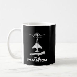 F-4 Phantom Fighter Jet Aeroplane Pilot Military A Coffee Mug