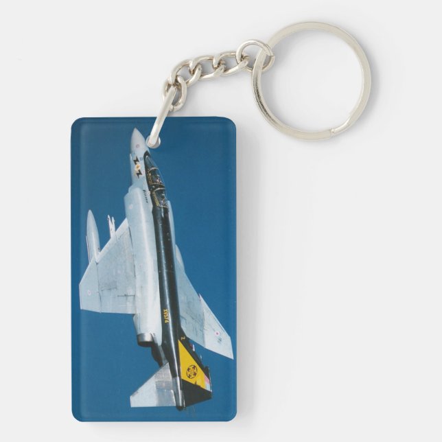 F-4 PHANTOM FIGHTER JET KEY RING (Back)