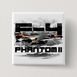 F-4 Phantom II 15 Cm Square Badge