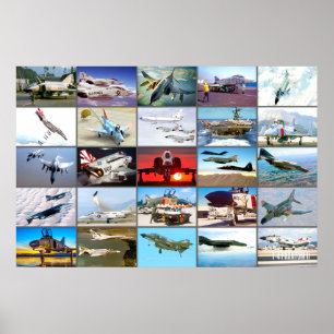 F-4 PHANTOM II “MONTAGE” POSTER