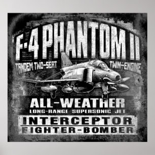 F-4 Phantom II Poster