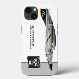 F-4 Phantom II VF-84 Jolly Rogers profile iPhone 13 Case