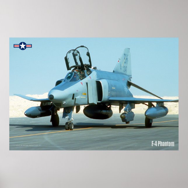F-4 PHANTOM POSTER (Front)