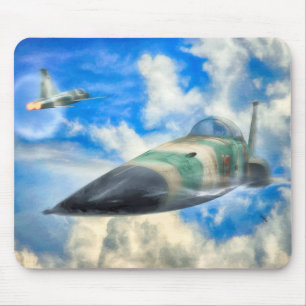 F-5N Tiger II FIGHTER JET “GOING SUPER SONIC” Mouse Mat