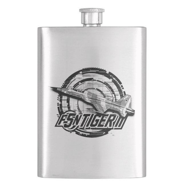F-5N Tiger II Hip Flask (Front)