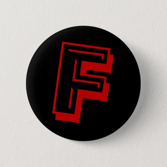 F 6 CM ROUND BADGE (Front)