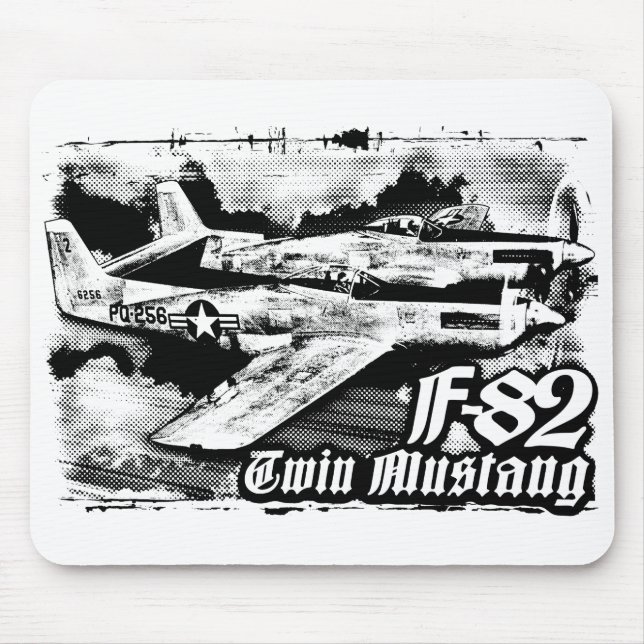 F-82 Twin Mustang Mouse Mat (Front)