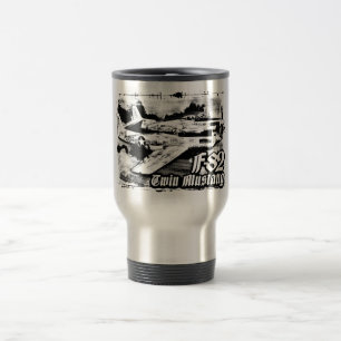 F-82 Twin Mustang Travel Mug