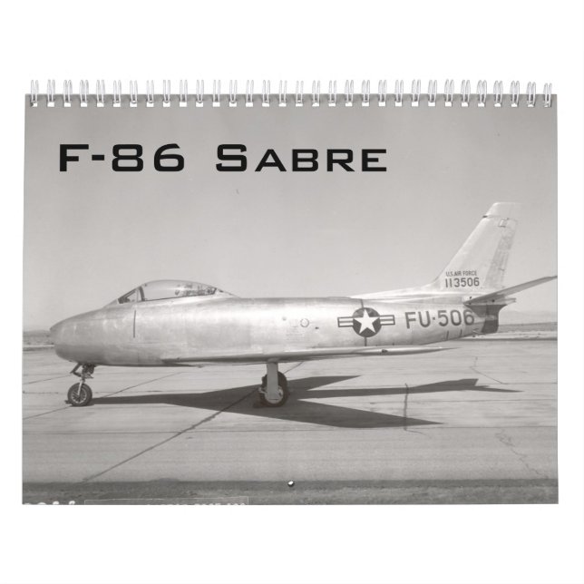 F-86 Sabre Calendar (Cover)