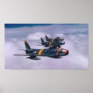 F-86 Sabres Poster