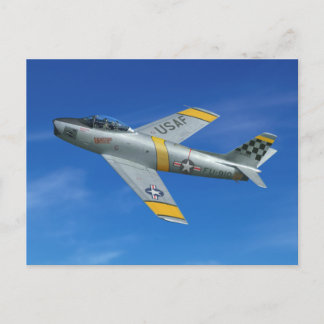 F-86F "Beautious Butch" Postcard