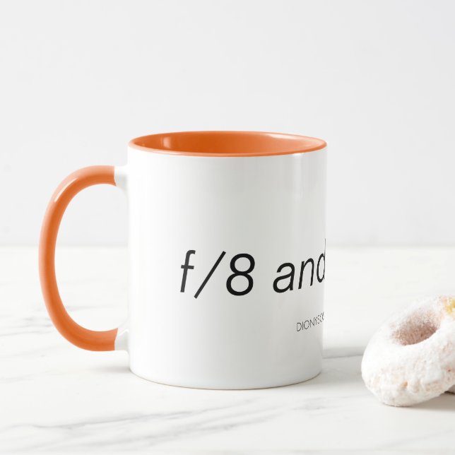 "f/8 and be there" Combo Mug (With Donut)
