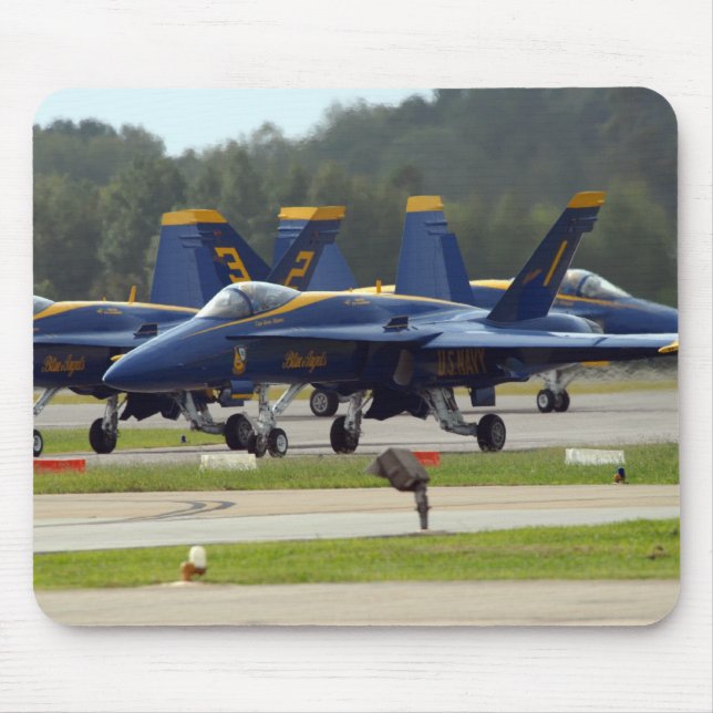 F/A-18 Blue Angels Mouse Mat (Front)