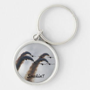 F/A-18 Fighter Jet Plane Air Show Stunt Key Ring