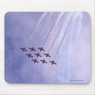 F/A-18 Fighter Jet Plane Air Show Stunt Mouse Mat