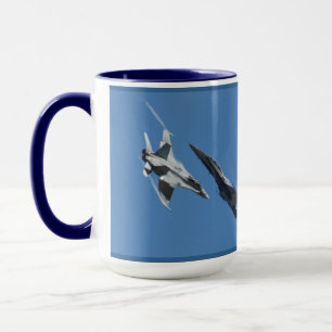 F/A-18 Fighter Jet Plane Air Show Stunt Mug