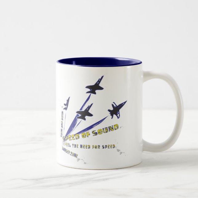 F/A-18 Hornet/Blue Angels Coffee  Mug (Right)