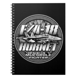 F/A-18 Hornet Notebook Spiral Photo Notebook