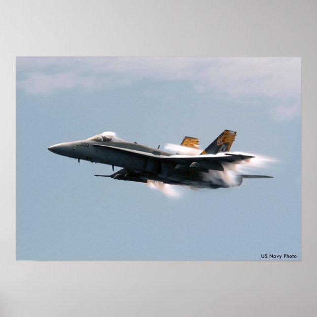 F/A-18 Hornet Poster (Front)