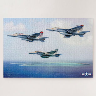 F/A-18 SUPER HORNET (20x30 INCH) Jigsaw Puzzle