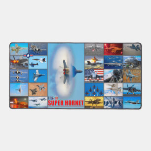 F/A-18 SUPER HORNET “MONTAGE” DESK MAT