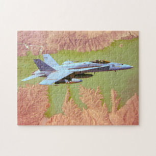 F/A-18C HORNET (11x14 INCH) Jigsaw Puzzle