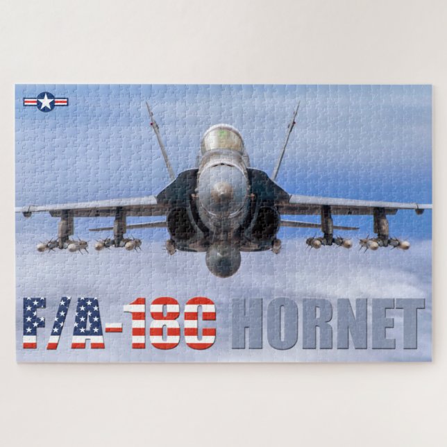 F/A-18C HORNET (20x30 INCH) Jigsaw Puzzle (Horizontal)