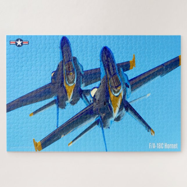 F/A-18C HORNET (20x30 INCH) Jigsaw Puzzle (Horizontal)