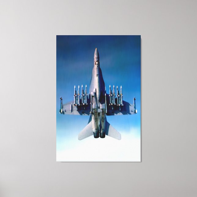 F/A-18C HORNET 32x48 Canvas Print (Front)