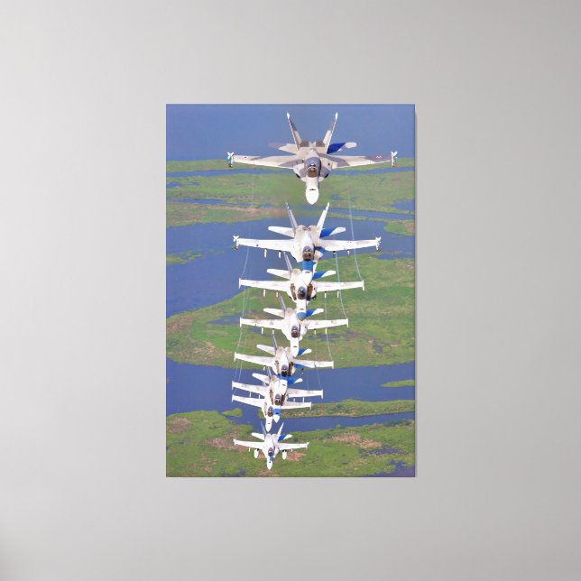 F/A-18C HORNET 40x60 Canvas Print (Front)