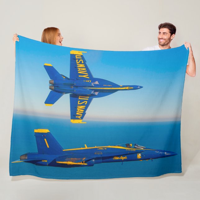 F/A-18C HORNET FLEECE BLANKET (In Situ)