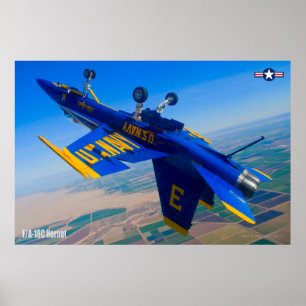 F/A-18C HORNET POSTER