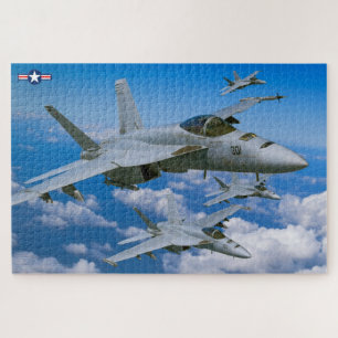 F/A-18E SUPER HORNET (20x30 INCH) Jigsaw Puzzle