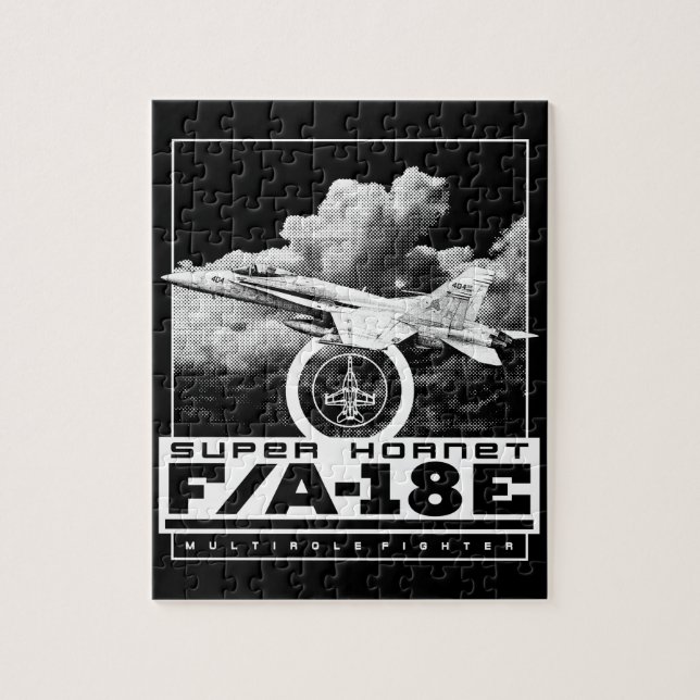 F/A-18E Super Hornet Jigsaw Puzzle (Vertical)