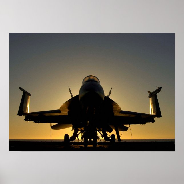 F/A-18E Super Hornet Poster (Front)