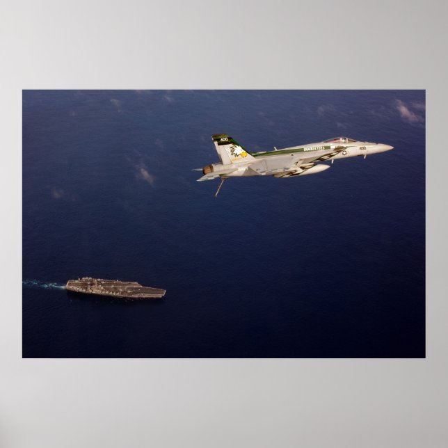 F/A-18E Super Hornet Poster (Front)