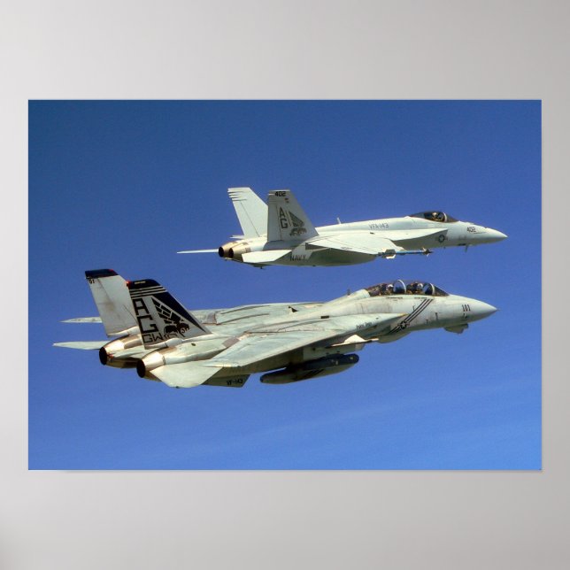 F/A-18E Super Hornet Poster (Front)