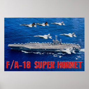 F/A-18E SUPER HORNET POSTER