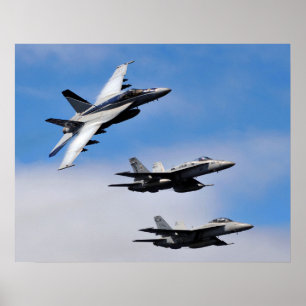 F/A-18E Super Hornet Poster