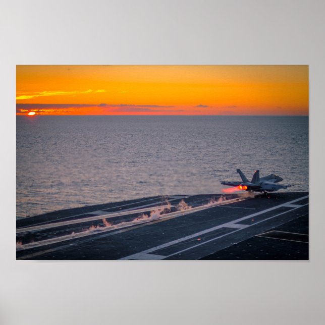 F/A-18E Super Hornet Poster (Front)