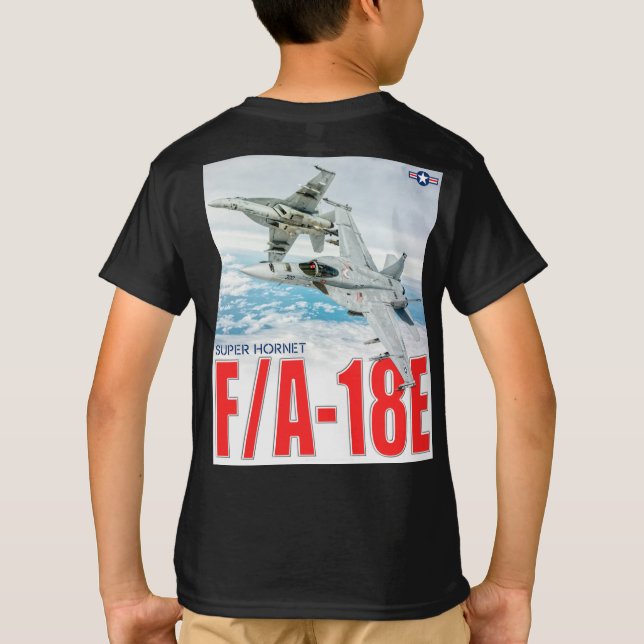 F/A-18E SUPER HORNET T-Shirt (Back)