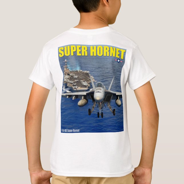 F/A-18E SUPER HORNET T-Shirt (Back)