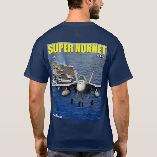 F/A-18E SUPER HORNET T-Shirt (Back)